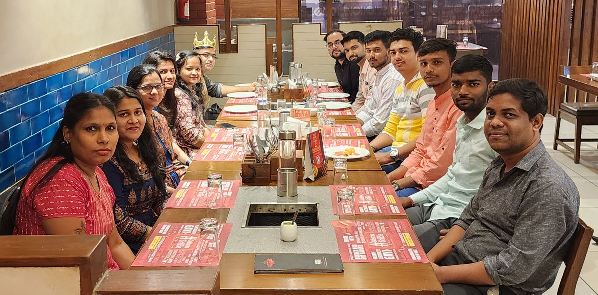 Eins celebrated two special occasions at @Barbeque Nation Hospitality Ltd.: Iftar & the official start of the new financial year. Thank you, Team EINS, for being a part of this amazing occasion; we look forward to many more with you in the future. #celebration #teamwork