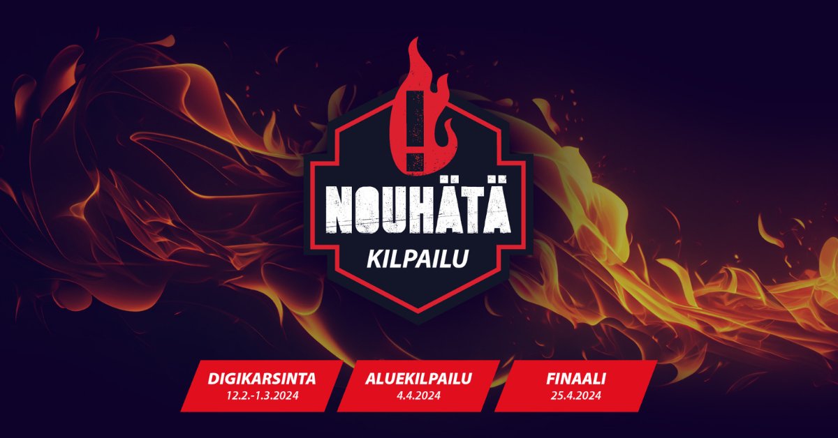 Kasiluokkalaiset ympäri Suomen kisaavat tänään NouHätä!-aluekilpailuissa 🔥

NouHätä! on valtakunnallinen pelastustaitokampanja, joka tavoittaa vuosittain lähes 50 000 nuorta.

Nuoret oppivat ehkäisemään onnettomuuksia ja auttamaan muita hädässä.

📝: spek.fi/kahdeksasluokk…