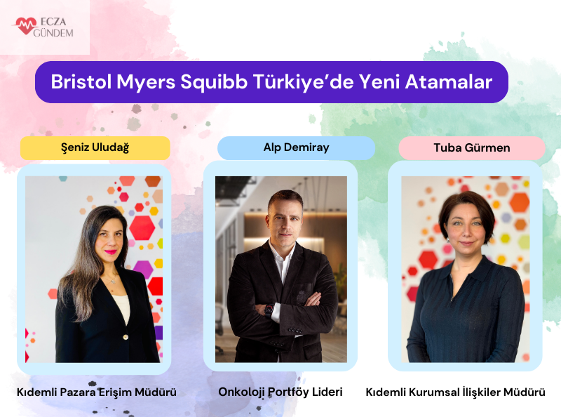 Bristol Myers Squibb (BMS) Türkiye’de Yeni Atamalar eczagundem.com/kariyer-duyuru… #eczaci #eczane #AlpDemiray #atamalar #biyofarmaşirketi #BristolMyersSquibb #BMS #ŞenizUludağ #TubaGürmen