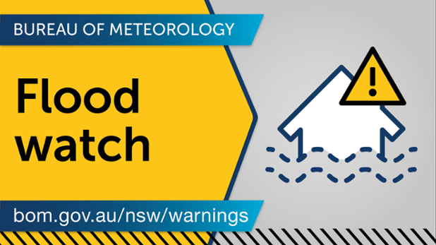 BOM_NSW's tweet photo. The Flood Watch for parts of the New South Wales coast and ranges has been reissued and updated. View the latest Flood Watch here-https://t.co/dxe440EbLa https://t.co/fuKDzeZb59