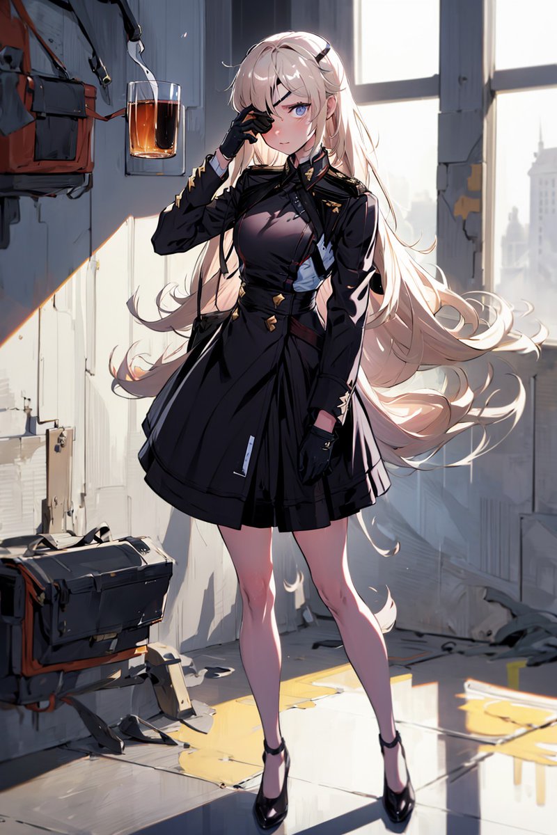 A little different then my usual post but here is my best #nikke out of luck I got her to 3 starts first and then first to max. Who's your favorite? #Guillotine