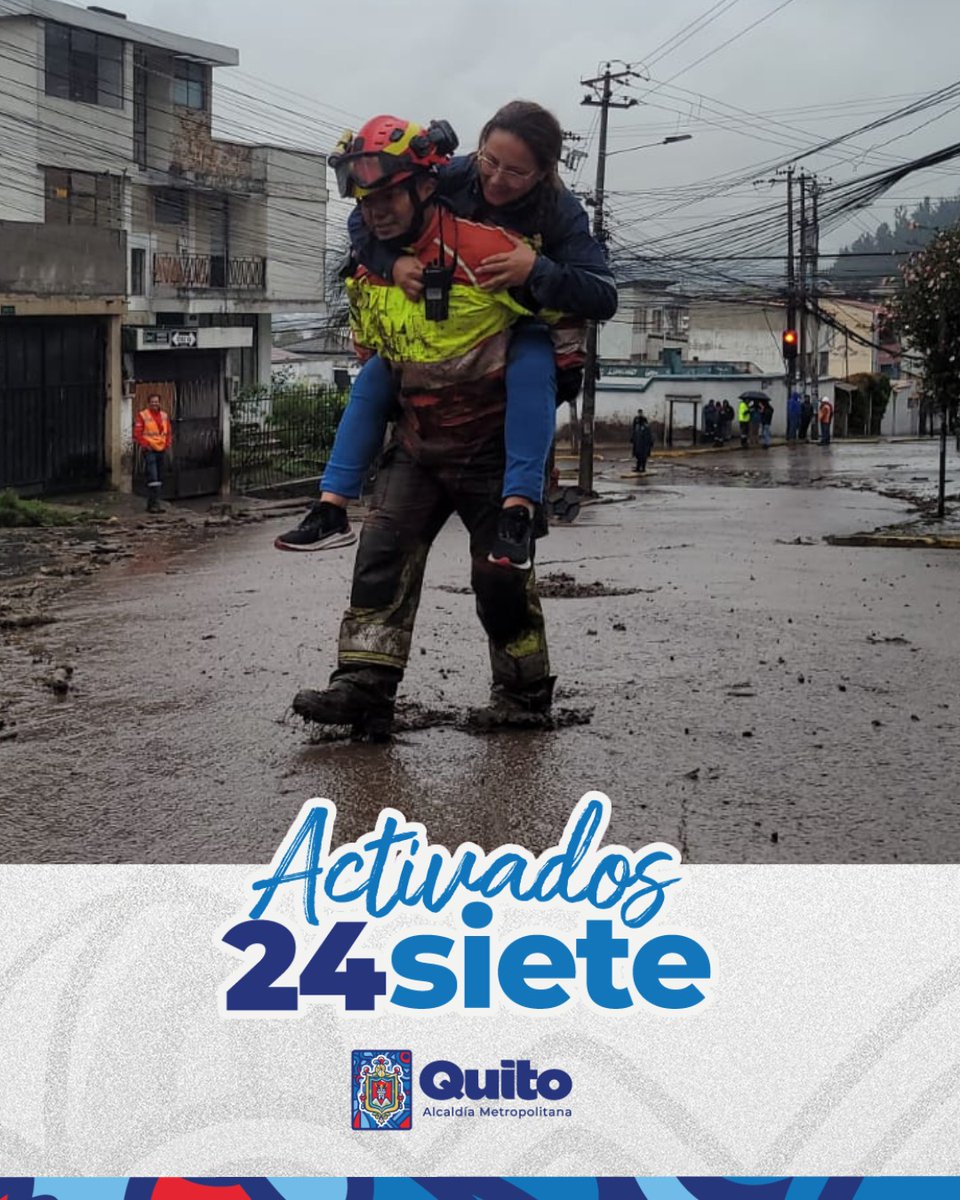 🚨#Activados24siete | Nuestros paramédicos están siempre listos para cuidar de ti. 

🚑 Durante la emergencia suscitada en el sector de La Gasca, proporcionamos atención prehospitalaria y asistencia a las personas afectadas.

#80AñosSalvandoVidas 
#QuitoRenace