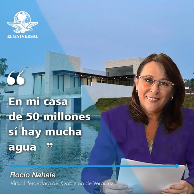 Mientras todos andan distraídos con irrelevancias como el video del hijo de #XochitlVa2024 la pinche nalgona de #RocioNahleCorrupta estrena casa de $50 millones de pesos y #DosBocas sigue sin refinar. $250 mil millones de pesos tirados a la basura.

Todas las siguientes cuentas…