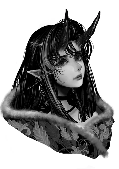 #上手いとか下手とかそういうのは関係なく自分が気に入っている絵を4枚選ぶ 三枚目まではデジタル四枚目は水彩絵お絵描き無限にたのしい～～ 