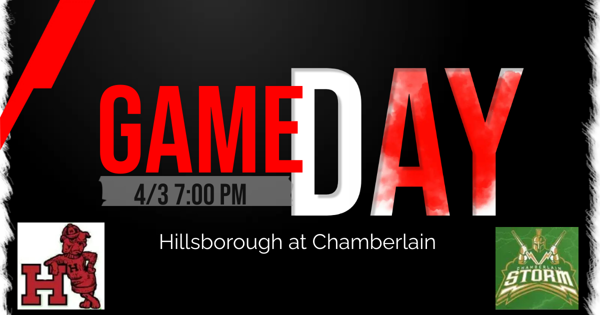 BIG_REDBASEBALL's tweet photo. The Big Red go on the road to take on neighborhood rivals the Chamberlain Storm. First pitch scheduled for 7pm @813preps https://t.co/etWpsqD1Jt