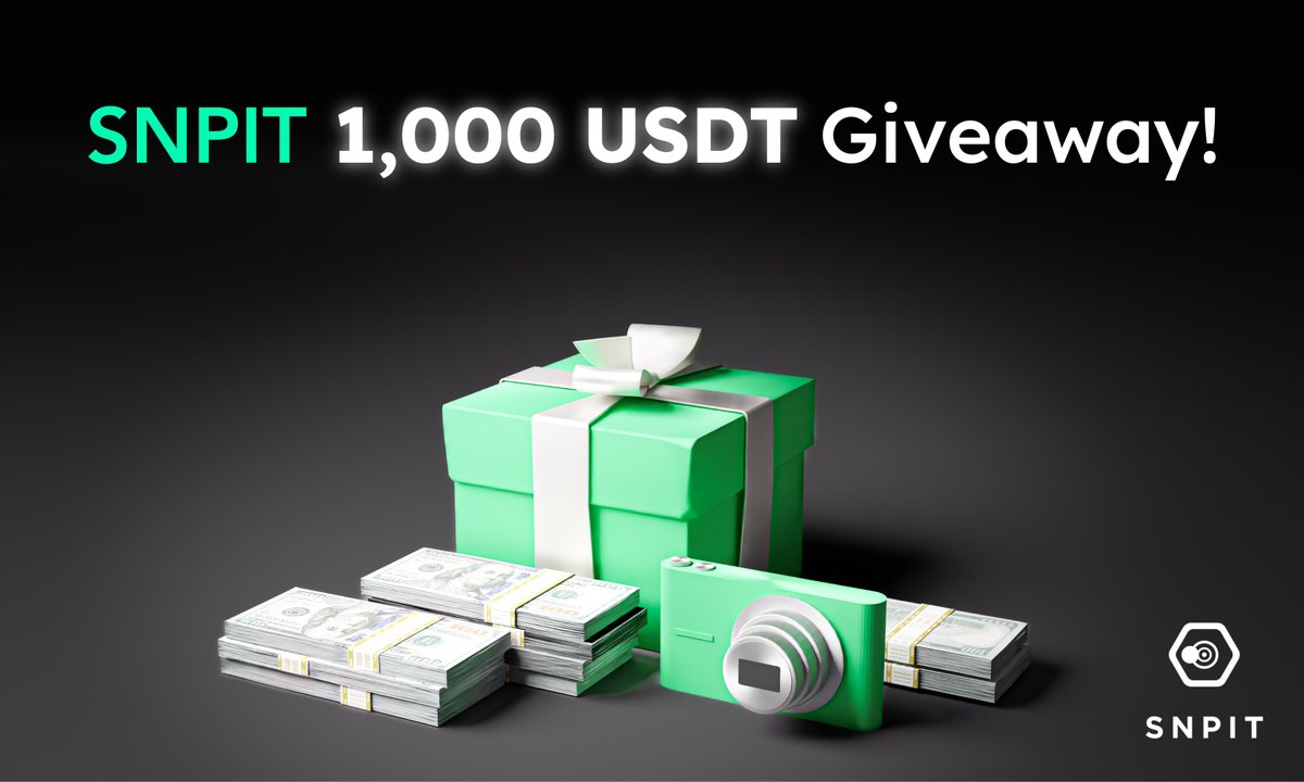 🎉 GIVEAWAY ALERT! 🎉

We're thrilled to announce our 1,000 USDT giveaway, with 100 USD each for 10 lucky winners! 💰✨

📅 Event Period: Today - April 6th, 2024

✅ How to participate:
1. Follow <a href="/snpit_global/">SNPIT | Snap, Battle, Connect</a>
2. Like&amp;RT

🎊 Winners will be announced on April 8th, 2024

Don't
