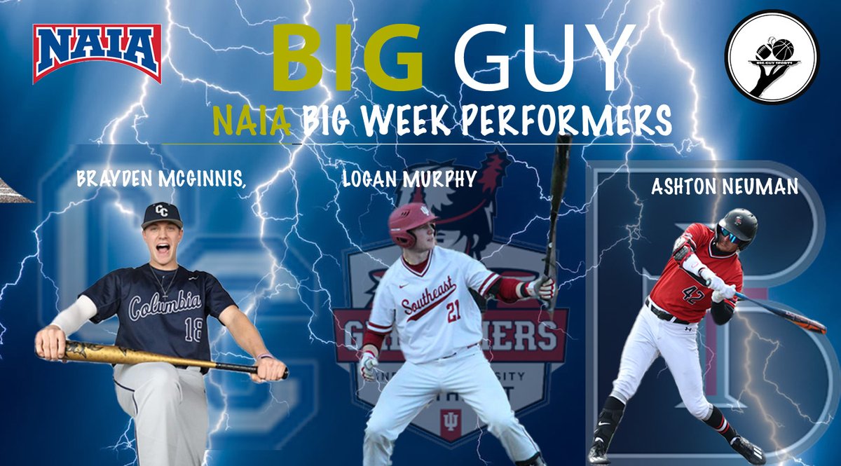 Just because I felt like there were so many stories to highlight this weekend that didnt get enough love, HERE ARE THE BIG GUY, BIG WEEK PERFORMERS🚨 @logan_murphy18 of @GrenadierDugout: He hit for the cycle🚲, enough said. @ashton_neuman of @RavenBaseball: .500 AVG, 11 RBI,…