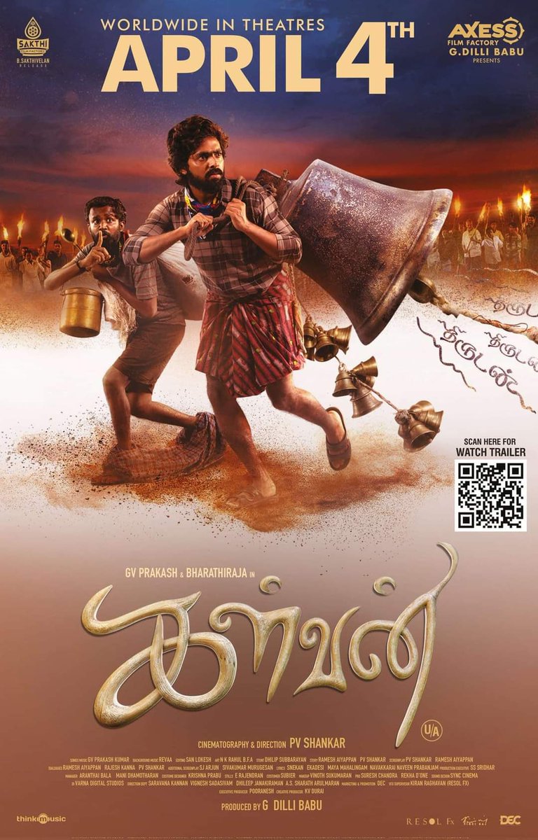 #Kalvan from today Given 2 shows Show Time :- 02:15PM , 10:00PM Book your tickets in @TicketNew