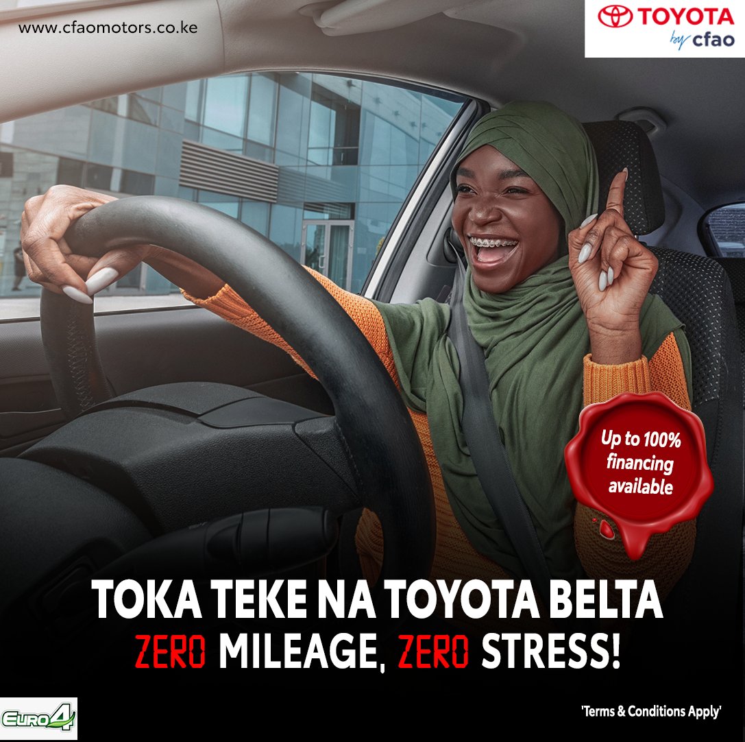 Stay connected & entertained on the road with the Toyota Belta! Its multimedia infotainment system features a 7' touch screen, Android Auto, and Apple CarPlay, ensuring a safe and enjoyable drive. Call 0800 723 222 to book a test drive. #TokaTekeNaToyota #CFAOMotorsDrivesKenya