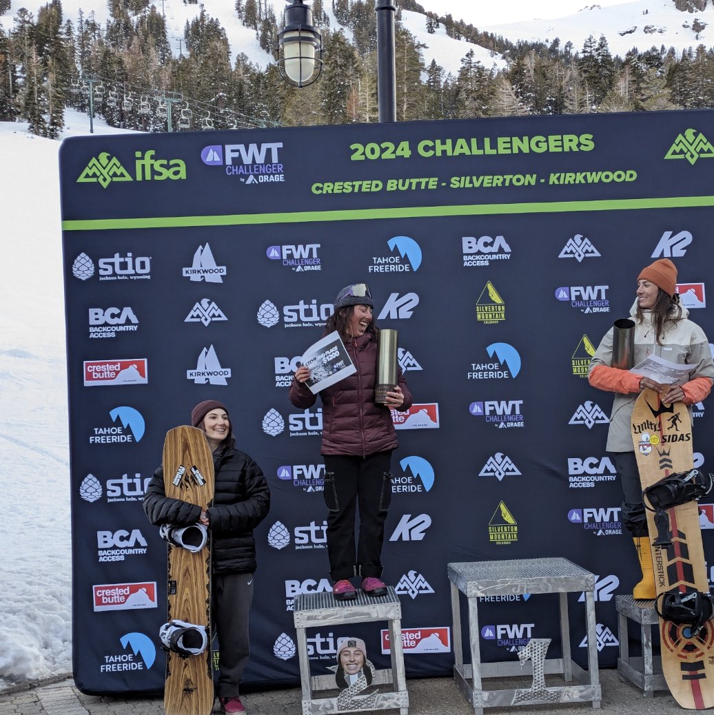 GetElivated's tweet photo. A huge congratulations to the Elivate Freeride athletes @kaiyahanepanini  @tavo.sadeg @tildenwooley who all just podiumed @kirkwoodmtn at the Freeride world tour challenger! 💪🏂🏔️

#skiforscotty #tahoefreeride #elivateathletes https://t.co/IB9lHNi4ks