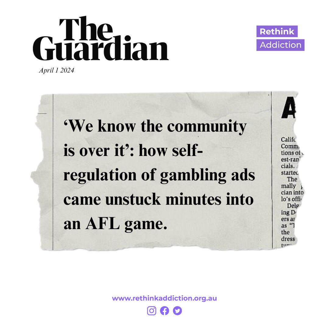 Rethink Addiction tweet media