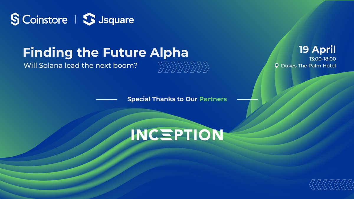 A huge shoutout to our partner @_inceptioncap for the 'Finding the Future Alpha' forum! 🌟 Inception Capital is an early-stage Web3 venture firm dedicated to facilitating market access across the Eastern and Western hemispheres. Their expert advisor program connects founders…