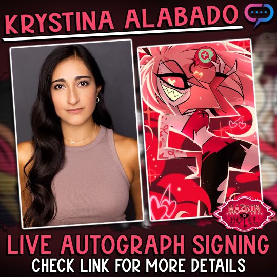 Doing my first ever live signing on @StreamilyLive grab a Cherri print and I can assure you I will sign with as much love and curse words as your sweet fuckin’ hearts desire 🍒💣 streamily.com/krystinaalabado