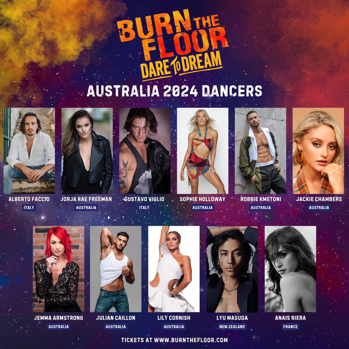 Ready to Rock, Australian Tour 2024 all ticket info at burnthefloor.com