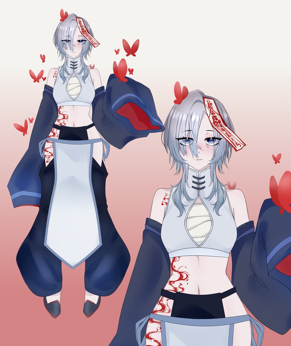 Down_sie's tweet image. &quot;hehe... te asusté?...&quot;
Solo voy a dejar caer esto por ahora para no dejar la cuenta en silencio por demasiado tiempo. 
Lávense la cola.. besos ♡♡♡♡

#referencesheet #refsheet #vtubersheet