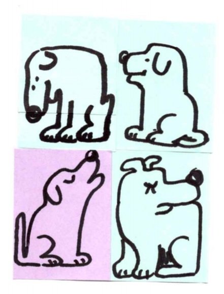 Dog art🍔 tweet media