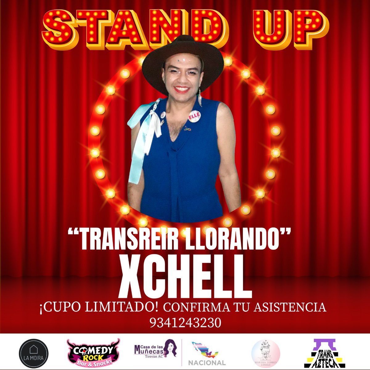 En el marco del #diadelavisibilidadtrans te invitamos a DIVERTIRTE Y DISFRUTAR del: ¡STAND UP POR LAS PERSONAS TRANS MEXIQUENSES!