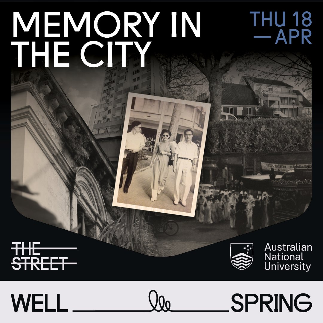 Join @ANUslll & @thestreetcbr for 'Memory in the City’. This performance celebrates the power of creative and historical writing and art to reimagine cities as places of memory, solidarities, narratives, and new perspectives. Tickets on sale now: thestreet.org.au/shows/memory-c…