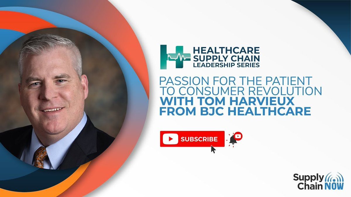 'Passion for the Patient to Consumer Revolution with Tom Harvieux from BJC Healthcare' - - #supplychain #tech #news buff.ly/42zvlNR