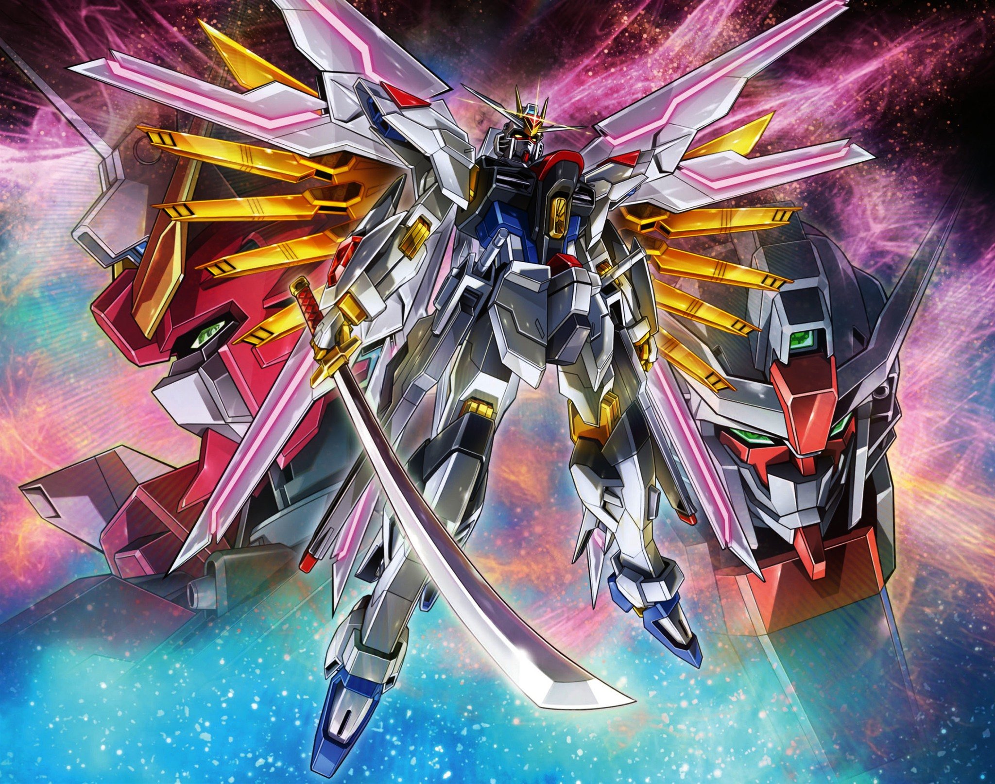 コミック・アニメ STRIKE FREEDOM GUNDAM TYPE II Sakura Media Metrotown | Strike Freedom Gundam Type II from