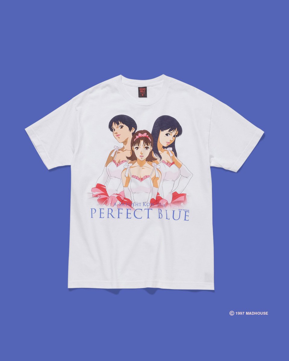 【DAY 3 (4/21)】 PERFECT BLUE × GEEKS RULE 14 SILKSCREEN PRINTING T SHIRT PARCOでの販売に関しましては、会場混雑緩和の為、事前にe＋（イープラス）の入店事前抽選を実施いたします。 詳細は以下よりご確認ください。 instagram.com/p/C5UuDWEPe8j/… #パーフェクトブルー #今敏