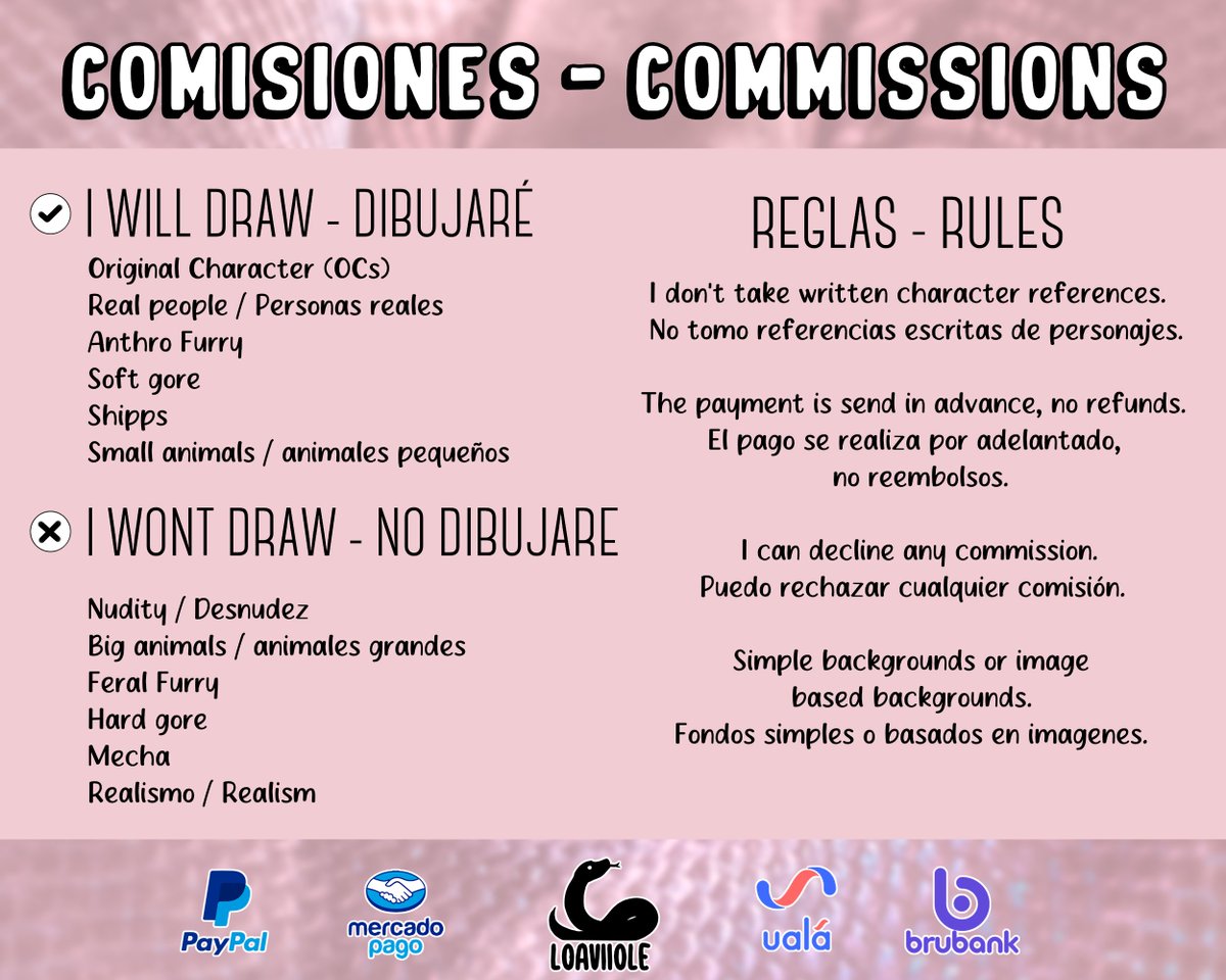 Loaviiole 🇦🇷 OPEN COMMISSIONS ✨ tweet media