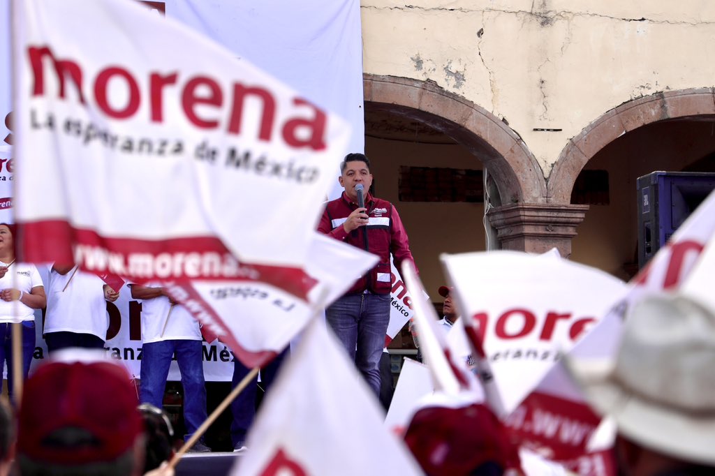 ¡#Huanímaro se vestirá de esperanza y de guinda! La #4taTransformación llegará a cada rincón de #Guanajuato. Contamos con las y los mejores líderes que los caracteriza la honestidad, el trabajo y la voluntad de ayudar al pueblo. Con entusiasmo, les invito a apoyar a mi querida