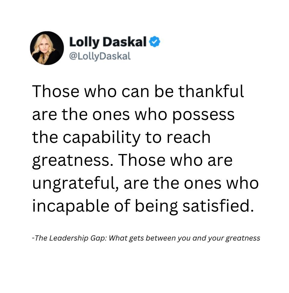 Lolly Daskal (@lollydaskal) on Twitter photo 