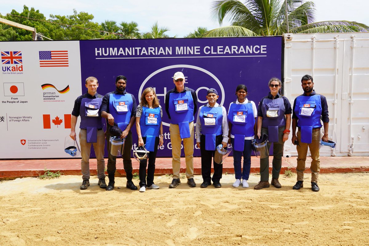 On the occasion of International Day for Mine Awareness and Assistance in Mine Action, we stand with our Sri Lankan partners in addressing the needs and rights of people in conflict and peacebuilding settings. #IDMA