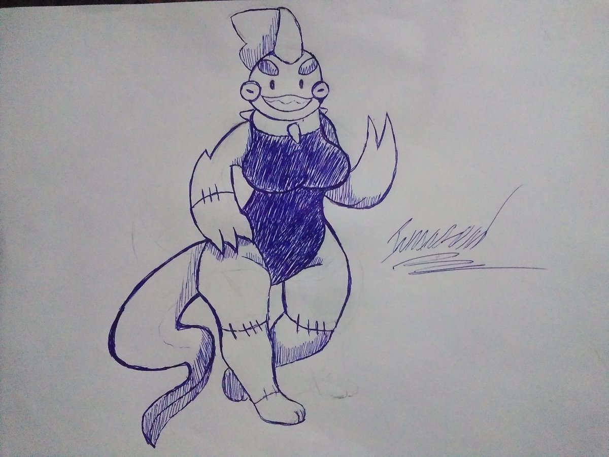 Ahora que mi amiguito <a href="/Selkry1/">Selkry</a> me ha nominado, me convierto en vieja por el #aprilOriginalChange XD.
El dato curioso es que puse separar partes de su cuerpo. Nomino a <a href="/diertagnan/">Diertagnan</a> para que siga con la tematica ;).
