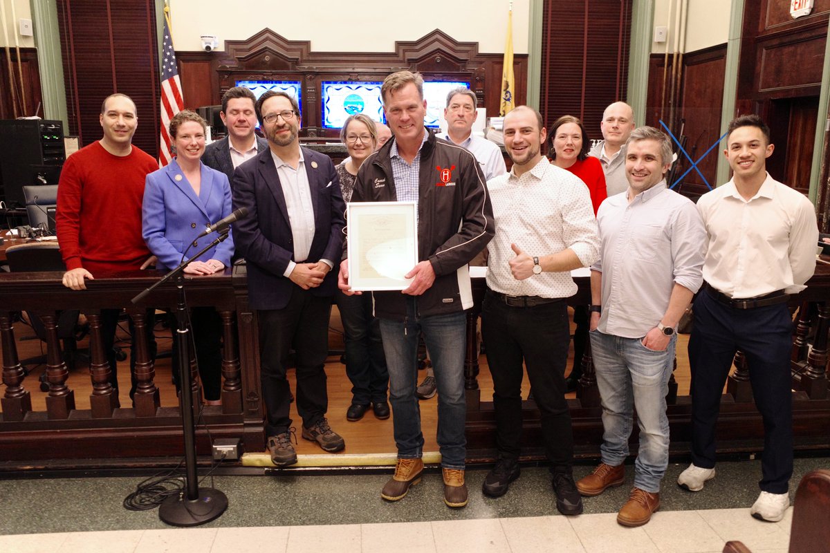 Tonight the #Hoboken City Council honored Dr. @Kerrymagro for his service as an autistic self-advocate and recognize April as #AutismAwareness month & a proclamation from Mayor @RaviBhalla & Council recognizing Sean Sargent for his exceptional leadership and service to Hoboken