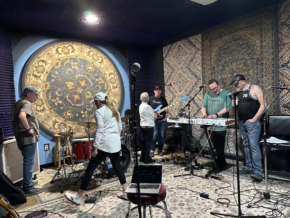 Rehearsal time for ⁦<a href="/GI_Distress/">GI Distress</a>⁩ - only two nights till the big show!