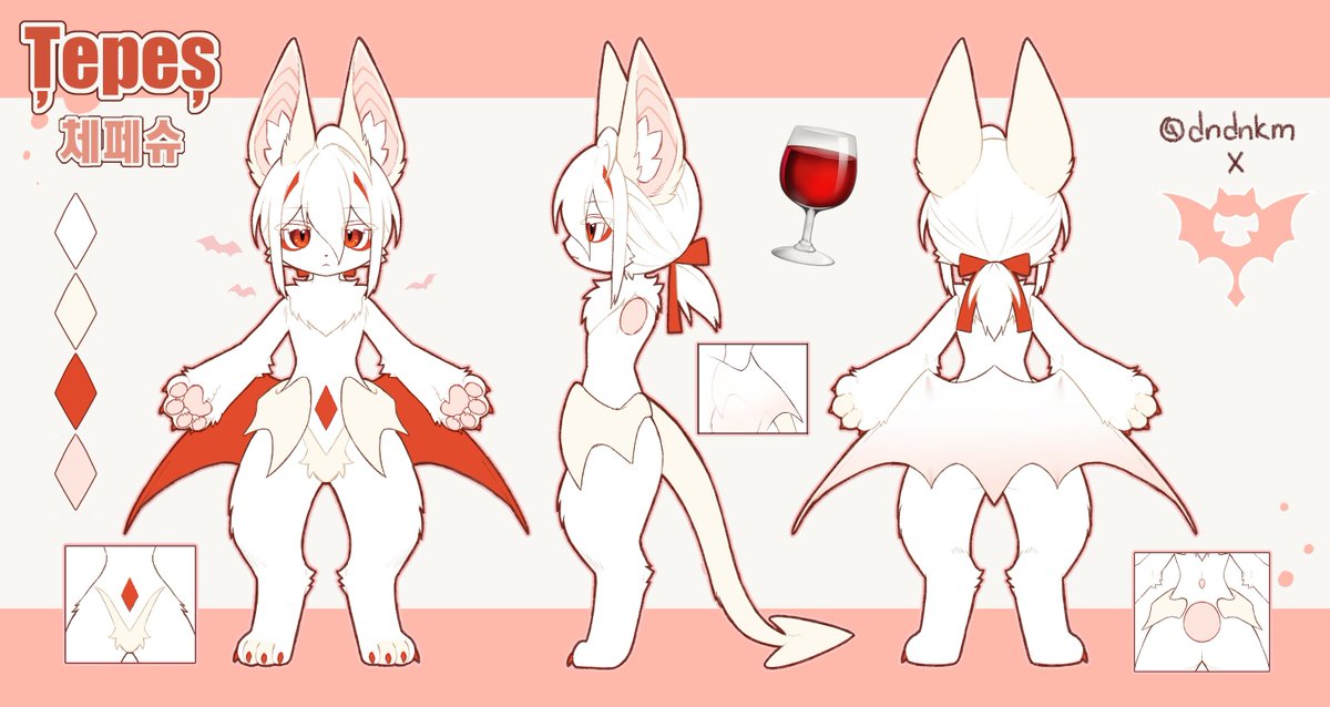 💜Purple Bat Fursuit💜 tweet media