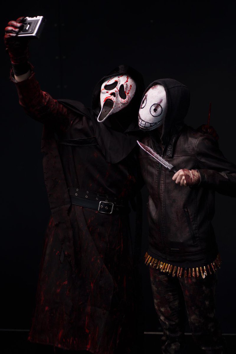 archeekie's tweet photo. Legion cosplay (Frank), with his bestie, The Ghostface 🥰 

Thanks to @ athiril on Instagram for taking these pics!! https://t.co/wG4H9eBHpG