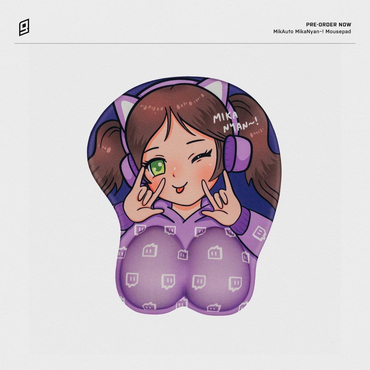 THE MIKAUTO 🅱️OO🅱️A MOUSEPAD. Available at oasisgaming.gg

#SinceDayOne