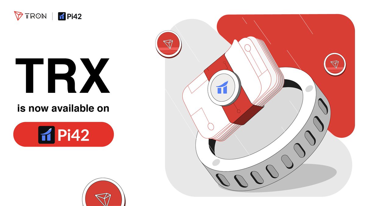 Great news for #TRONICS in India! TRX is now available to trade on  @Pi42Exchange. 👀 This is a major step for the #TRONNetwork, making it more  accessible and expanding its reach in 🇮🇳!