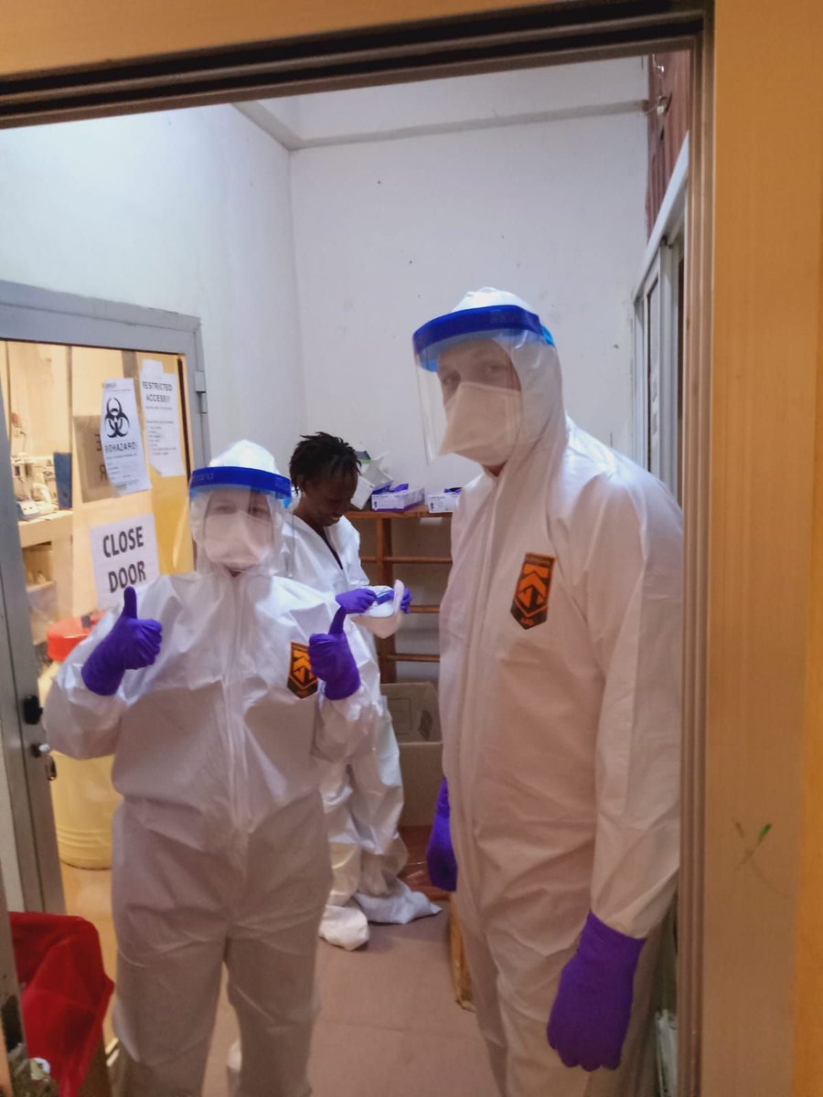 kimmieweeks's tweet image. It is an honor to be able to continue working in Sierra Leone with Integrum and USAMRID to find a vaccine for the deadly Lassa Fever.