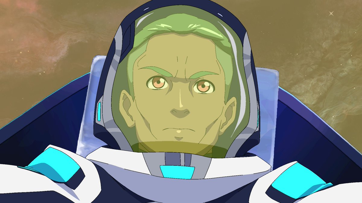 Another work in progress frame of incoming trailer. Pilot "Hawk"