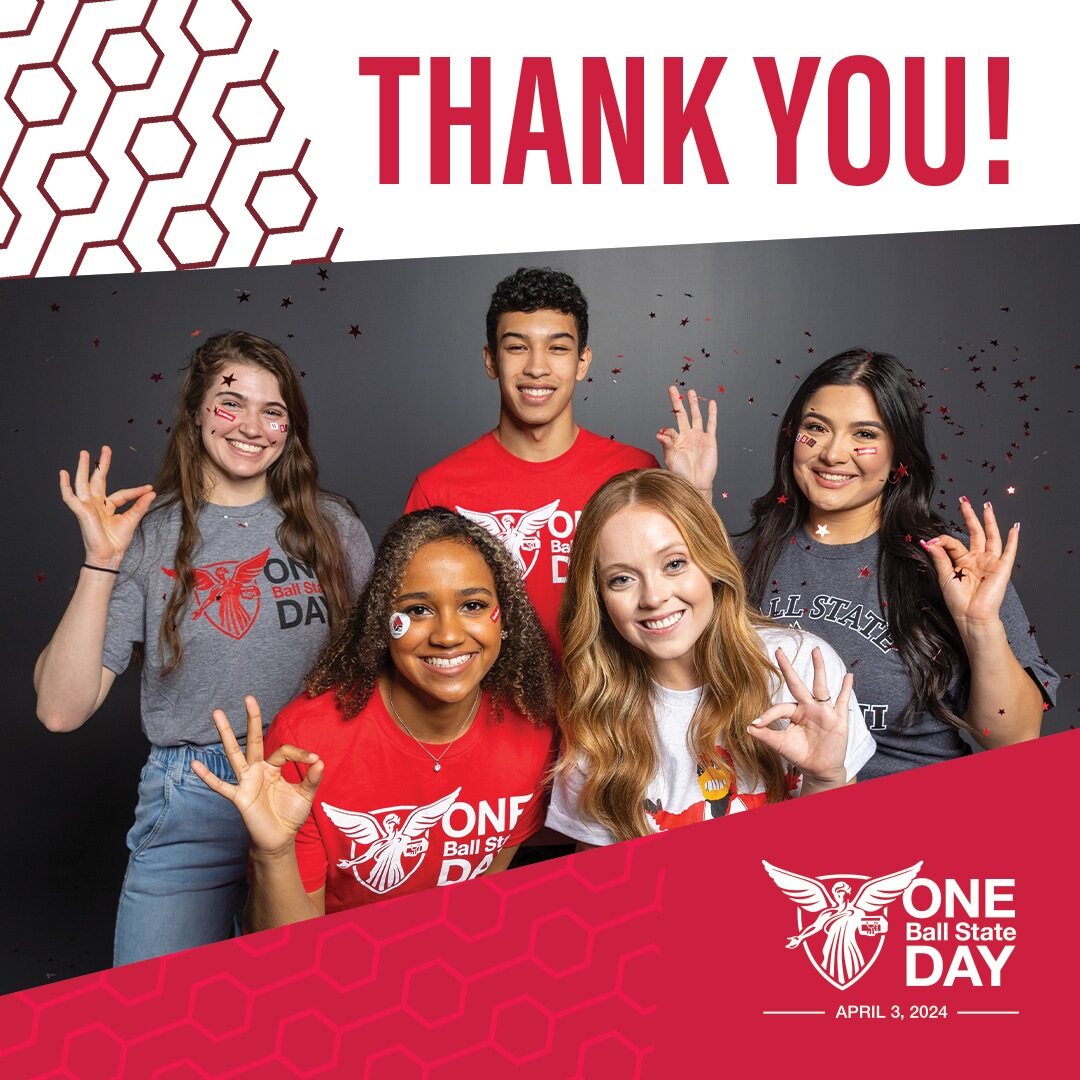 Cardinal Nation did it again—more than $1 million on One Ball State Day. This commitment to Beneficence reflects the spirit of generosity and community that defines @BallState. Here's to continued success in empowering students and making a positive impact through philanthropy.