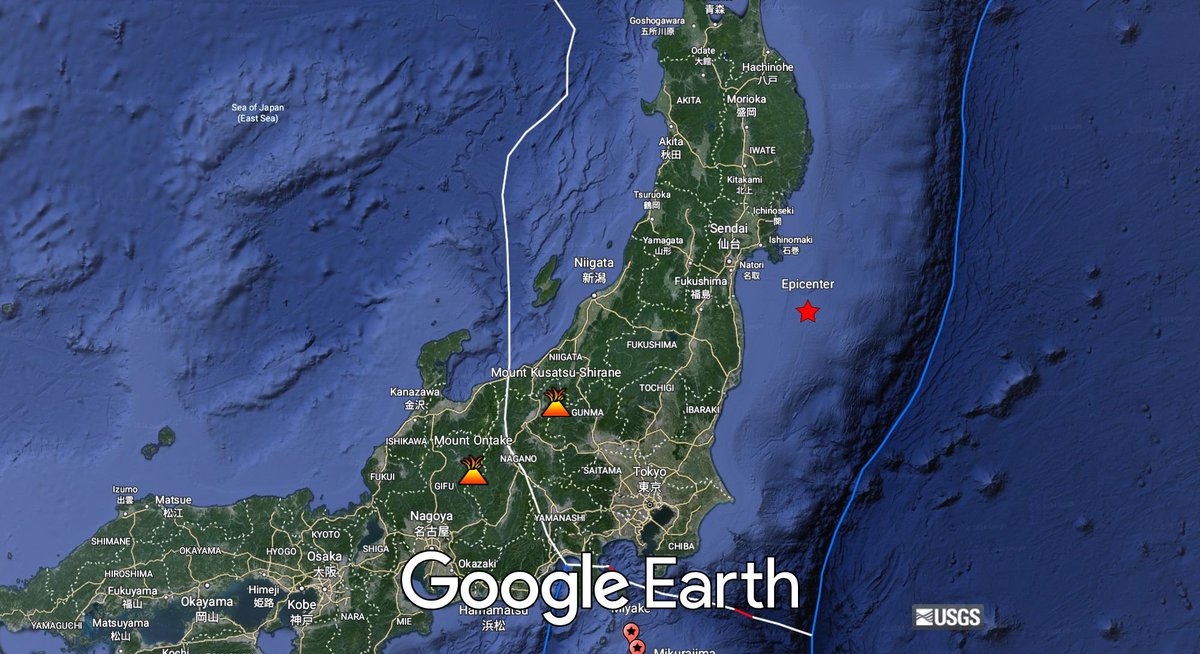 #Japan🇯🇵: A strong #earthquake of magnitude Mww=6.2, was registered at 83 KM E of #MinamiSōma, prefecture of #Fukushima. Depth: 40,1 KM. More info: on.doi.gov/3J31PIi この地震を感じましたか?, 教えてください!. #EQVT,#地震,#jishin,#tremor,#seísmo,#sismo,#temblor,#terremoto.
