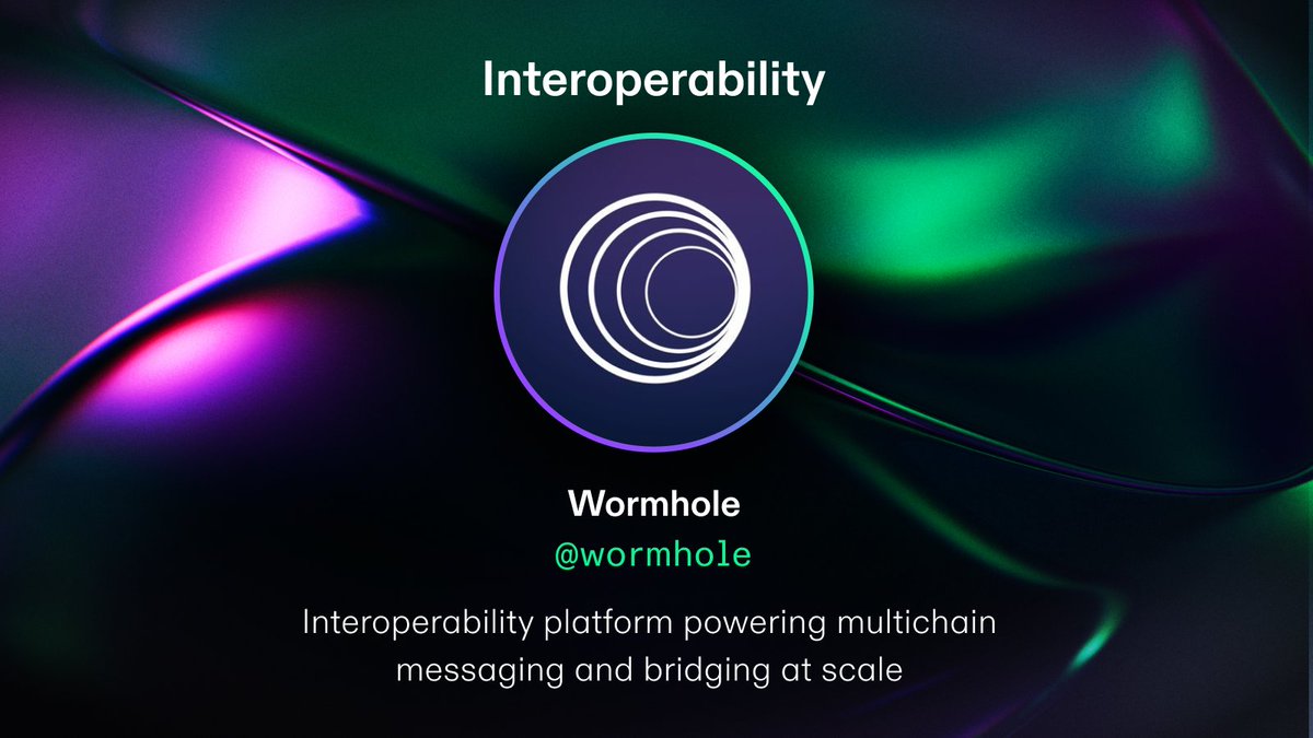 1/🪱🕳️ Discover @Wormhole: An open source interoperability and messaging platform for multichain app developers that connects over 30+ blockchains and helps bring an open economy to Solana.