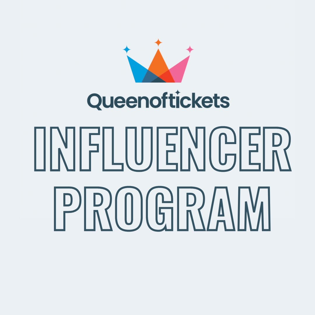 QueenTickets's tweet image. Do you have over 5k followers? You may be eligible for the new Queen of Tickets Influencer Program! Send a DM, and let's chat.

#gifted #influencer #mumfluencer #muminfluencer #influencersaus #aussiemumlife #contentcreator #australianinfluencer #socialclubcommunity #influencer