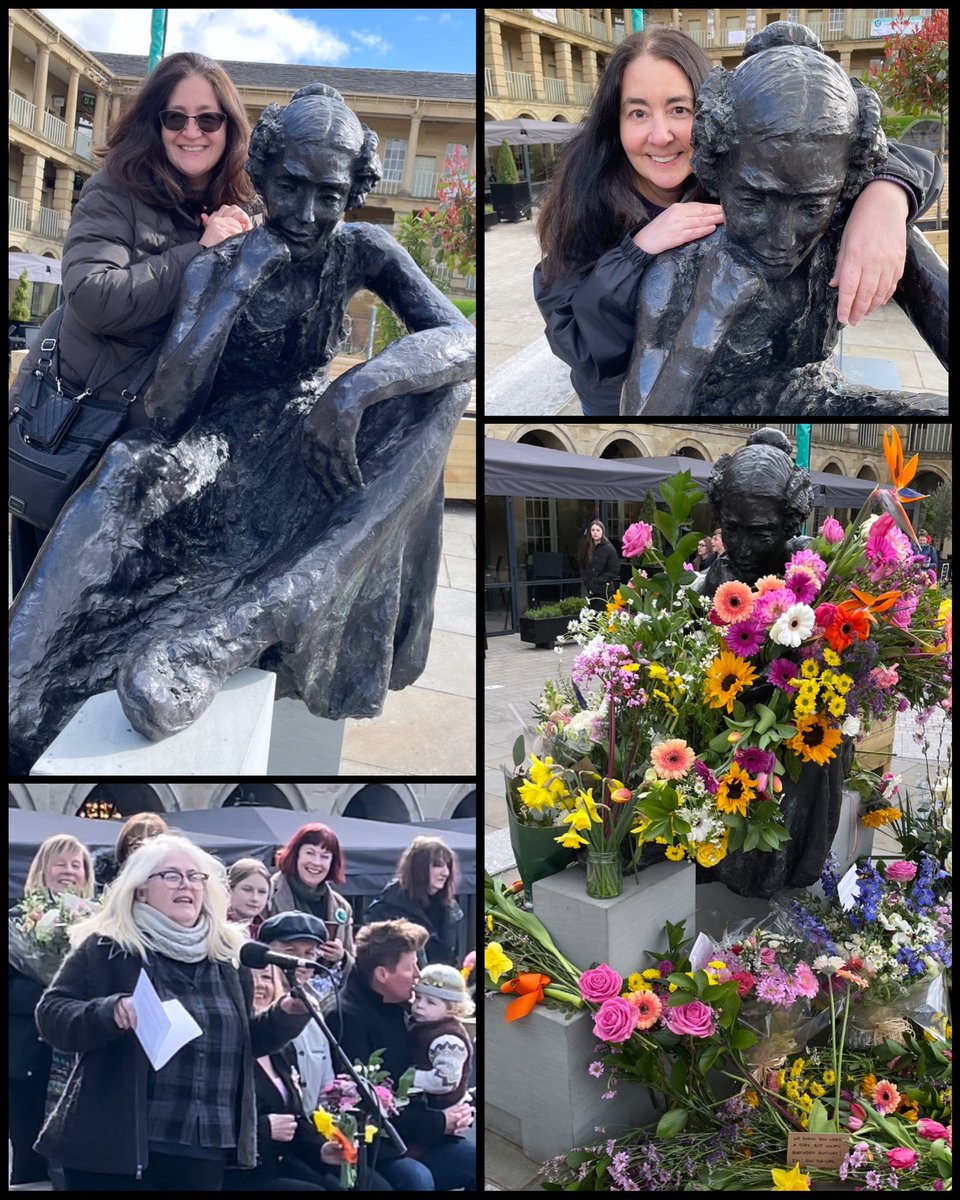 Happy 233rd Birthday, #AnneLister! 🎩🎉 Exactly 2 yrs ago today my sister & I were in #Halifax celebrating Anne’s 231st birthday with #SallyWainwright and all my other Lister Sisters! Wish I was there again for #ALBW24. I’m experiencing some major FOMO!😭 #BringBackGentlemanJack