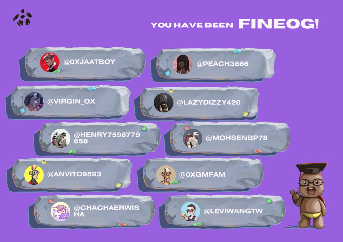Another 10 gents/lads just joined the league. 🎉

1 of them has been with us since February 24 and has been consistently showing up on our site.🫡

@0xjaatboy
<a href="/virgin_ox/">beep❤️ $BLOCK $BEYOND 🎵</a>
<a href="/henry7598779658/">HENRY_not_DANGER</a>
<a href="/anvito9593/">ANVITOッ MemeMax ⚡️ ∞ KIN 🌊RIVER</a>
<a href="/chachaerwisha/">Unker</a>
<a href="/peach3866/">Aurora🦋(✧ᴗ✧)</a>
<a href="/lazydizzy420/">Disko Squeaker 🇹🇼 🦍</a>
<a href="/Mohsenbp78/">Mohsen.nft $ODY</a>
<a href="/0xGmFam/">LL.</a>
<a href="/LeviwangTw/">LeviWang.eth</a>