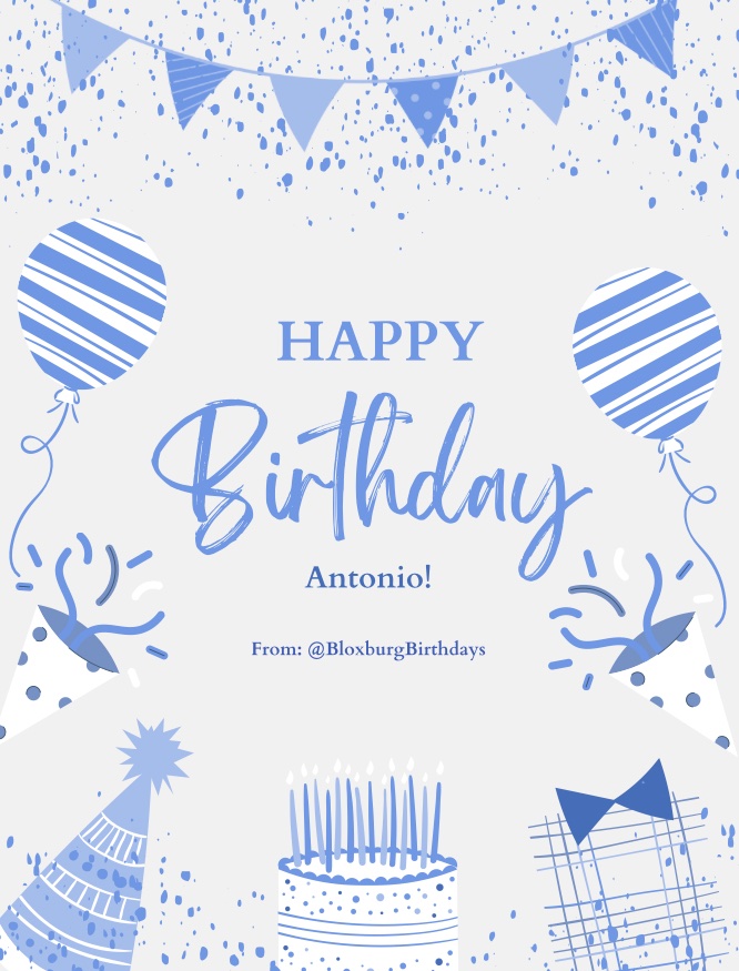 Bloxburg Birthdays tweet media