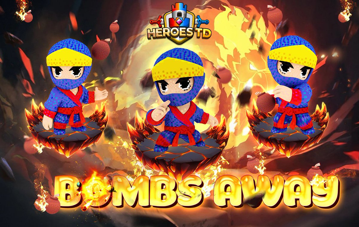 💣💣💣 BOMBS AWAY 💣💣💣 🍾 Hero Bombman has officially arrived at HeroesTD!!! 🕯 Everyone, please quickly access the following link to become the earliest to own the extremely powerful Bombman hero. 🎁Box sales link: dapp.heroestd.io/special-box 🎆 Currently, box hero Bombman is…