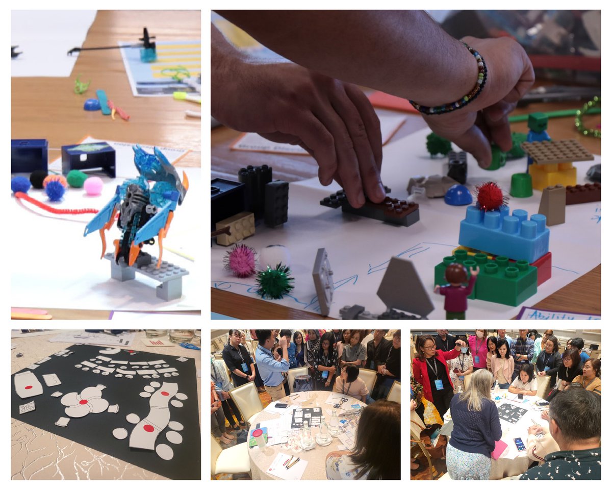 Transform learning space to enhance Differentiated Instruction: Hands-on Design Thinking Activity. bit.ly/3J5iUS5 #LEGOSERIOUSPLAY #CreativityMatters #DifferentiatedInstruction #DesignThinking