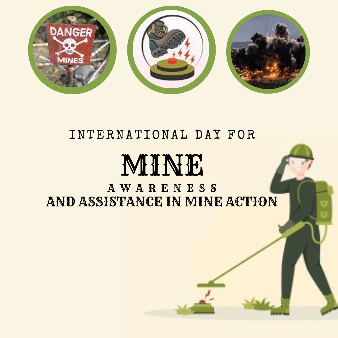 04 April
#internationalmineawarenessday 
#international 
#awareness 
#mine 
#mineawarenessday