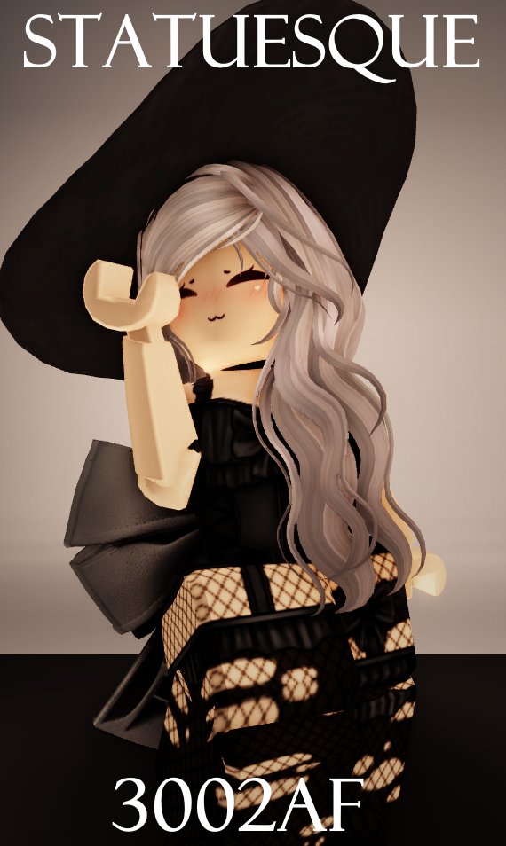 Etherealia_RBX's tweet photo. Had fun creating some outfits from Statuesque's clothing in Catalog Avatar Creator!
Guess it's time to sink back into black.

#ROBLOX https://t.co/jz6Q12b3GH