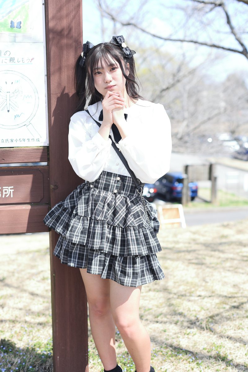 hiro8240's tweet photo. 2024年3月30日(土) 
春のお花見撮影会 
氏家ゆうゆうパーク 
#RAMU 
#アイドル 
#Happystrike 
#撮影会 https://t.co/Lnfa3QYRE8